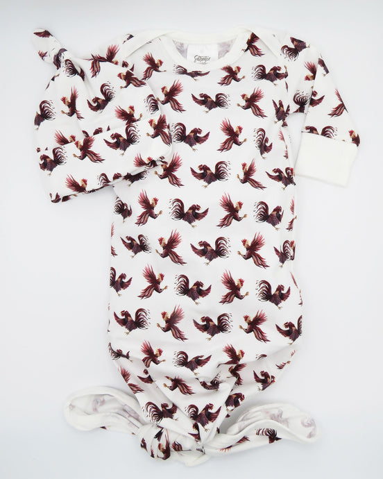 Gamecock | Newborn Outfit + Hat
