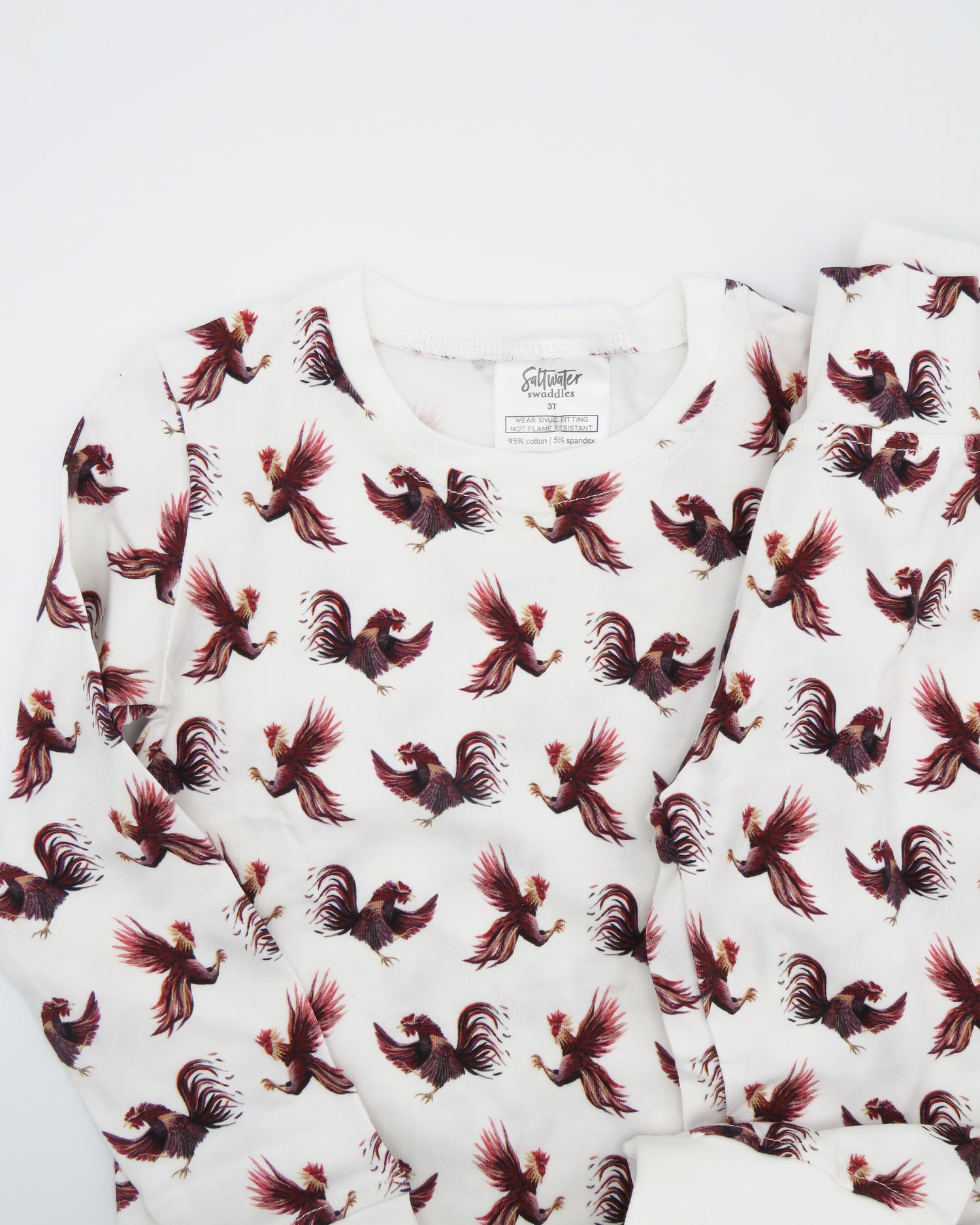Kids pajamas featuring Gamecock print, ideal for football season and sleepovers