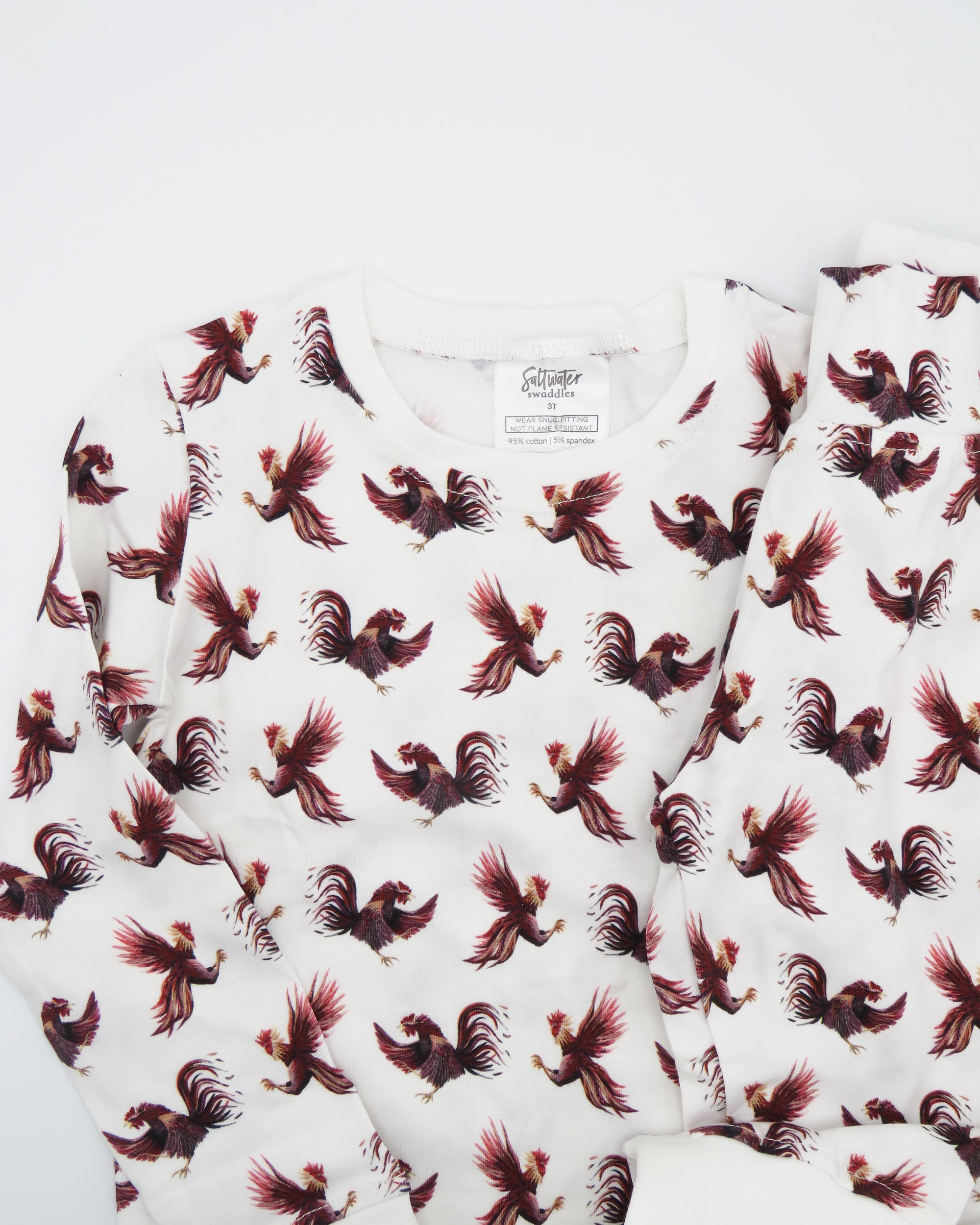 Kids pajamas featuring Gamecock print, ideal for football season and sleepovers