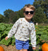 Soft Organic Cotton Kids Drop Sleeve Sweatshirt with Pheasant and Quail Print
