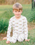 Comfortable and stylish Rainbow Row pajamas for sleepwear or loungewear.