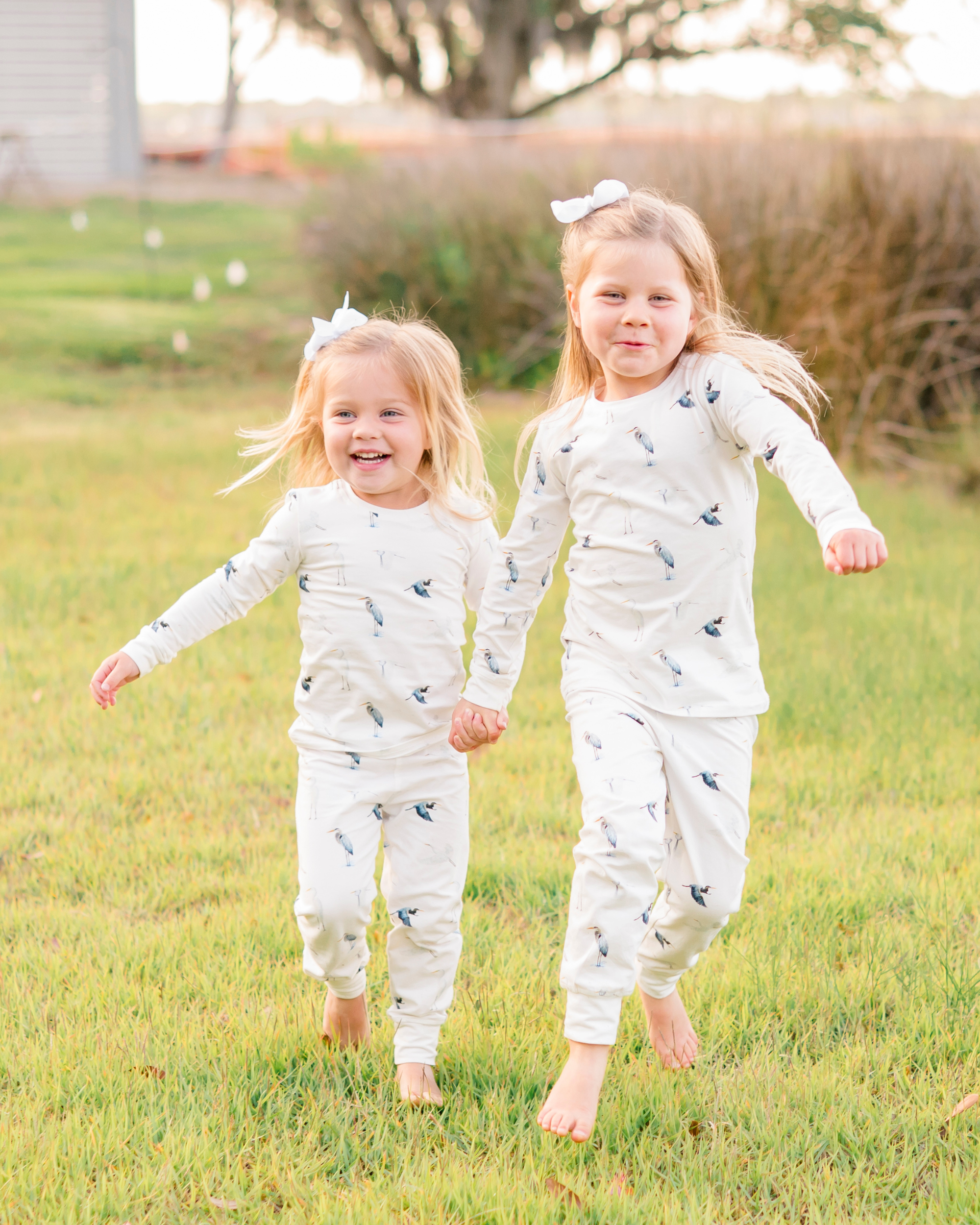 Southern Storks print unisex kids&