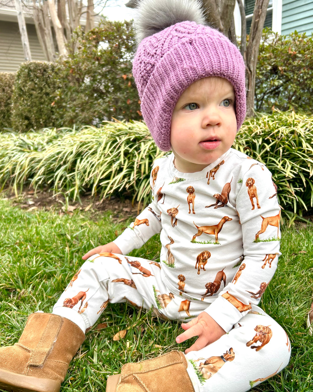 Vizsla print kids&