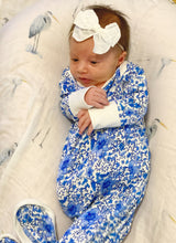 Load image into Gallery viewer, Charming Chinoiserie - Newborn Gown + Hat