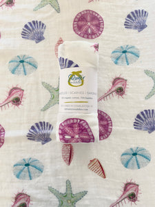 Sea Shells - Swaddle