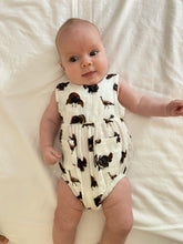 Load image into Gallery viewer, Turkey Trot- Sunsuit (Organic Cotton)
