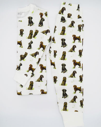 Cozy toddler pajamas featuring Beaufort Boykins design for a comfy night&