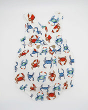 Load image into Gallery viewer, Charleston Crabs - Sunsuit (Organic Cotton)