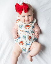 Load image into Gallery viewer, Charleston Crabs - Sunsuit (Organic Cotton)