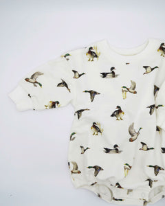 Diving Ducks - Sweatshirt Romper
