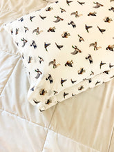 Load image into Gallery viewer, PREORDER: Diving Ducks Pillowcase Set