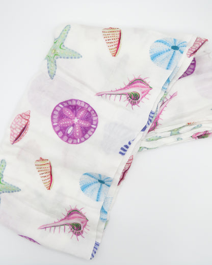 Sea Shells - Swaddle