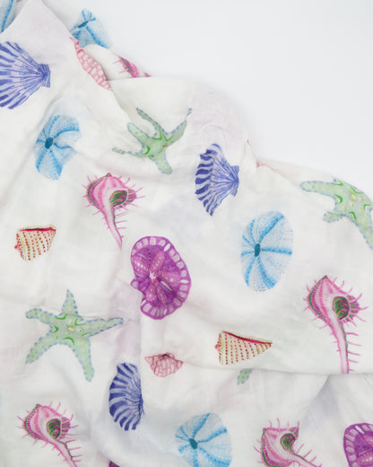 Sea Shells - Swaddle