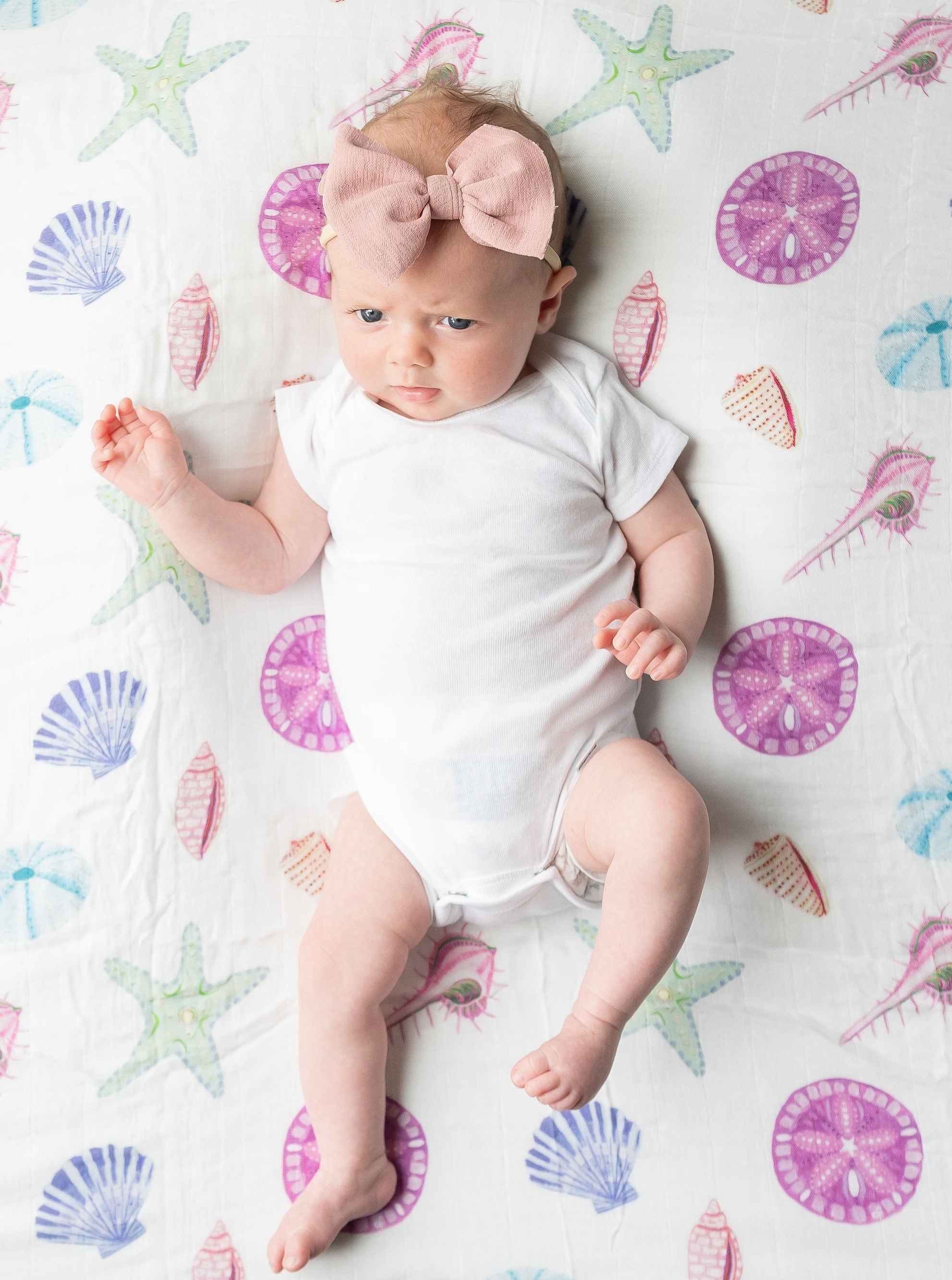Sea Shells - Swaddle
