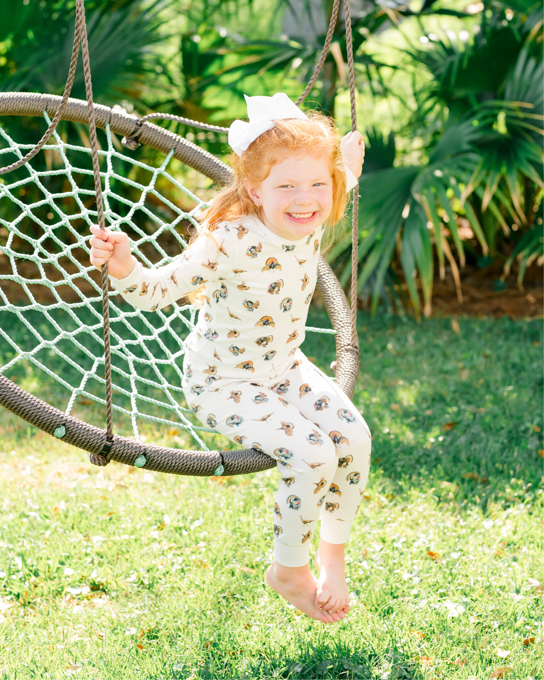 High Quality Cozy and Soft Turkey Trot Print Pajama for Kids - Perfect for Every Occasion
