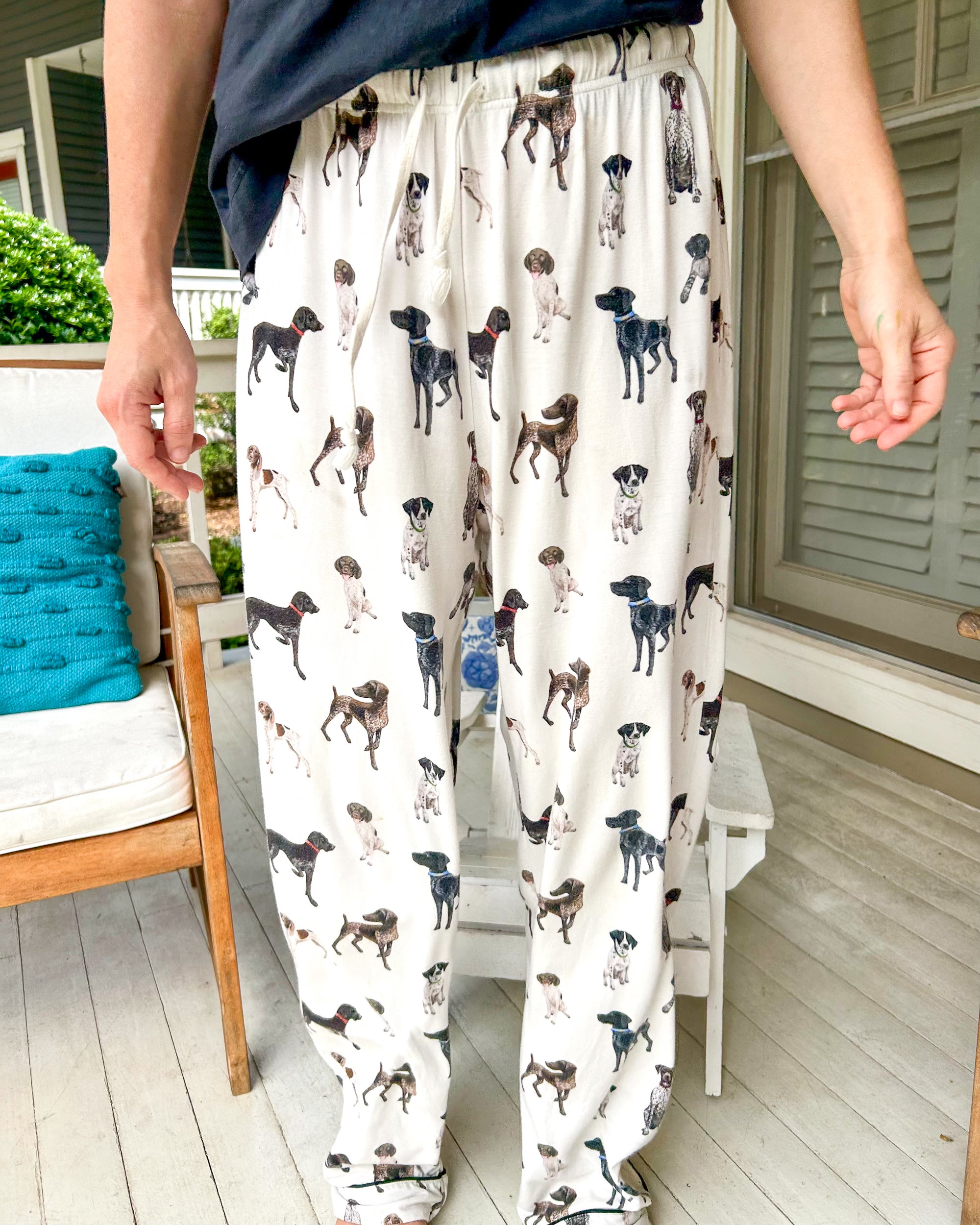 German Shorthaired Pointer Unisex Adult Pajamas | Soft Sleepwear