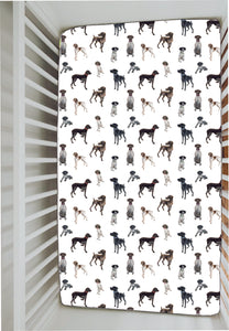 German Shorthaired Pointer: Crib Sheets