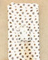 Turkey Trot print changing pad cover for baby - soft and comfy nursery essential