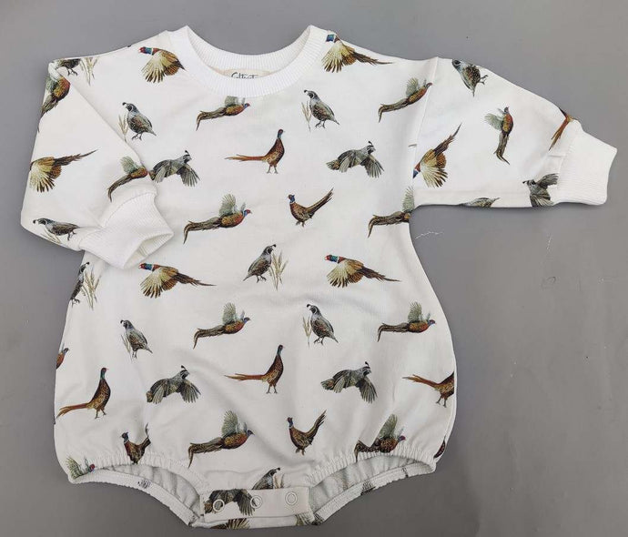 Pheasants and Quail - Sweatshirt Romper