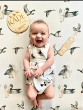 Load image into Gallery viewer, Diving Ducks - Sunsuit (Organic Cotton)